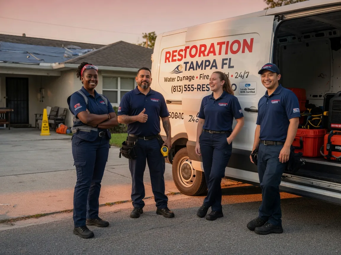 Water Damage Restoration company in Represa, CA